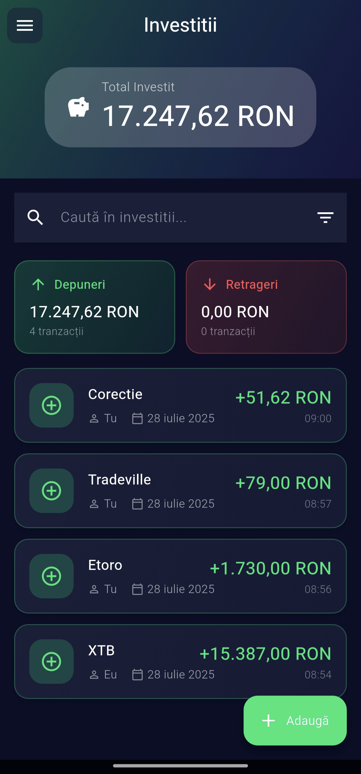Bugete | Aplicatie Android - 3